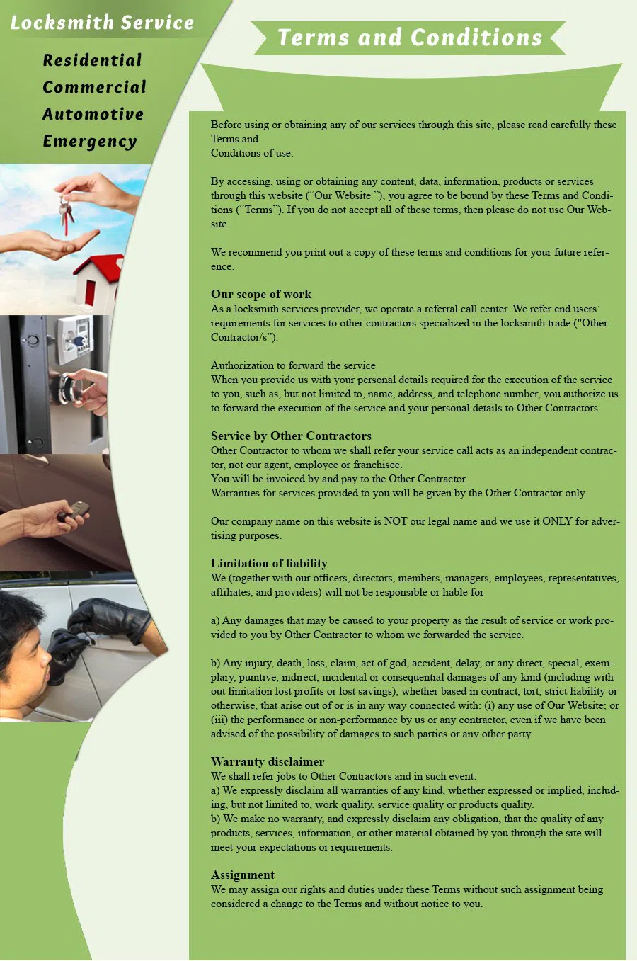 Warrington PA Locksmith Store Warrington, PA 215-390-1815 - terms-and-condition-c-22